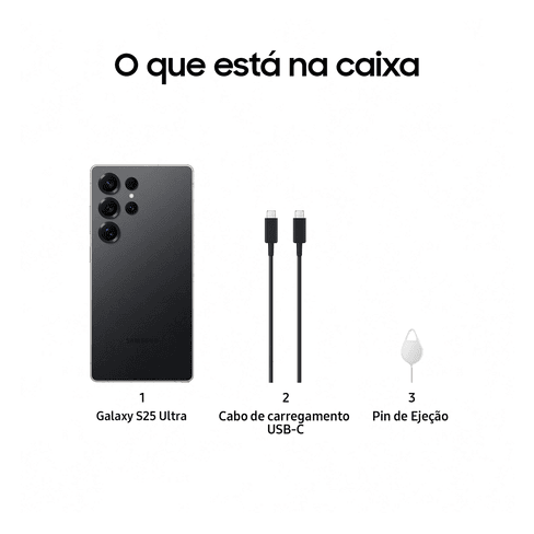 Samsung Galaxy S25 Ultra 256GB Preto