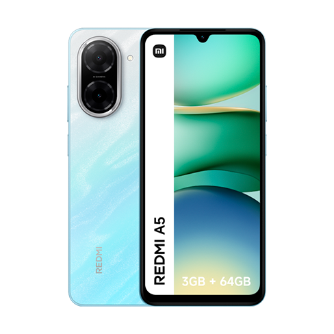 Smartphone Xiaomi Redmi A5 - 6.88P, 3GB, 64GB, Azul