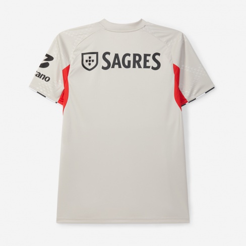 Réplica Camisola Alternativa Bege SL Benfica 2025-2026