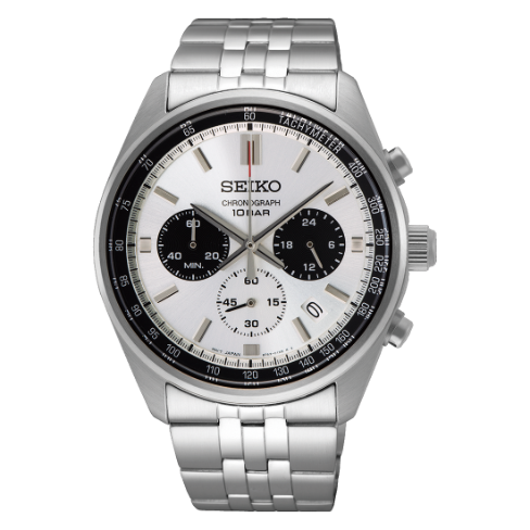 Relógio Seiko Neo Sports Crono 8T63 Panda Prateado