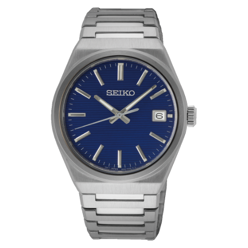 Relógio Seiko Neo Classic 3 Pont. Slim Safira Azul