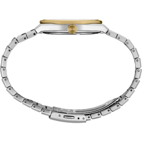 Relógio Seiko Neo Classic 3 Pont. Slim Safira Bicolor