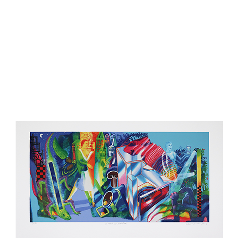 Serigrafia de Carlos Carreiro