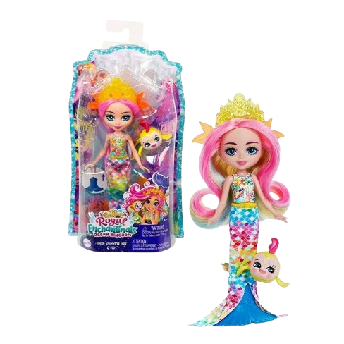 Royal Pen. e Mascote Enchant.+ Boneca e Mascote Enchant.+Ofelia e Aves. Enchant.