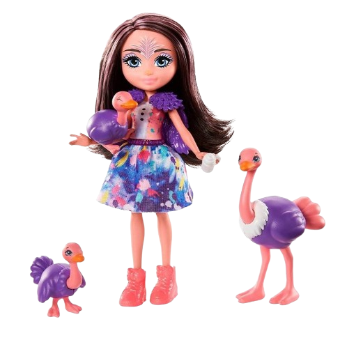 Royal Pen. e Mascote Enchant.+ Boneca e Mascote Enchant.+Ofelia e Aves. Enchant.