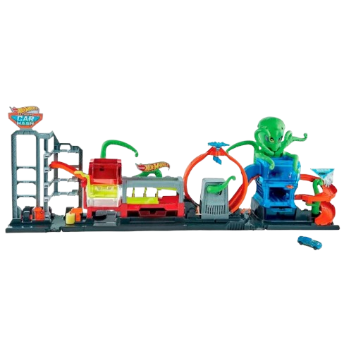 City Pista Lavagem de Carros Hotwheels GTT96