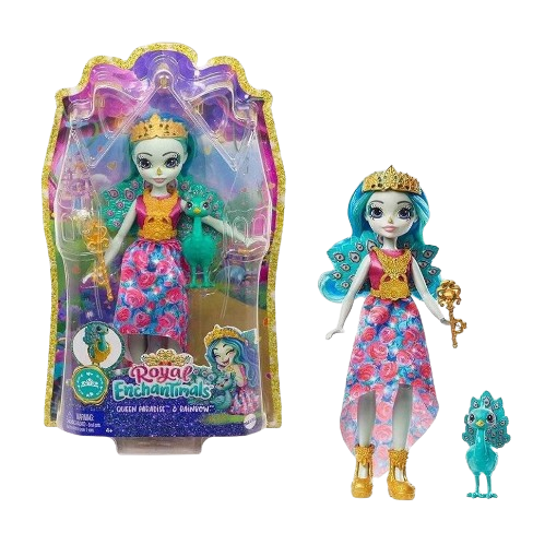 Royal Pen. e Mascote Enchant.+ Boneca e Mascote Enchant.+Ofelia e Aves. Enchant.