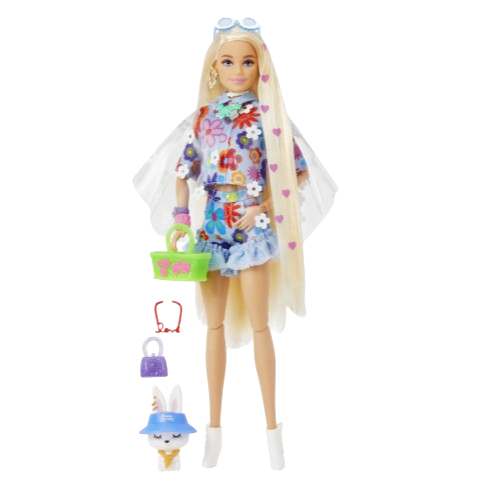 Extra Flower Power com Mascote Barbie HDJ45