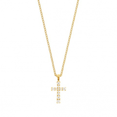 Colar Luminescent Ouro e Diamantes