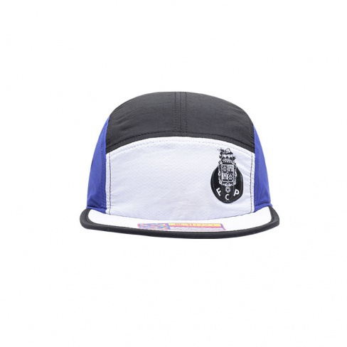 Boné Azul e Branco Logo Mono