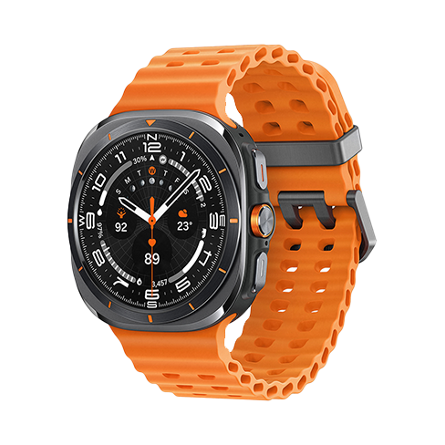 Samsung Galaxy Watch Ultra 47mm Cellular Cinzento Titânio / Laranja