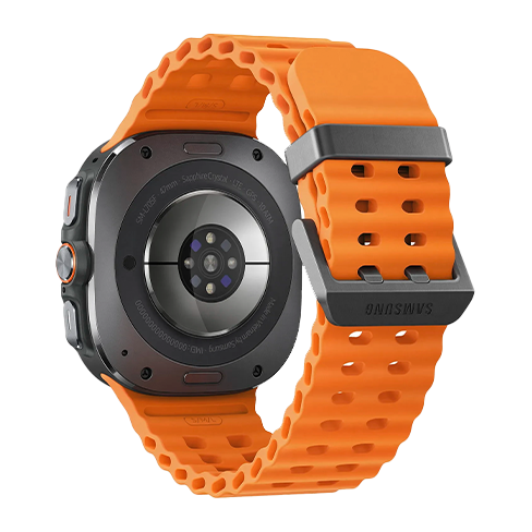 Samsung Galaxy Watch Ultra 47mm Cellular Cinzento Titânio / Laranja